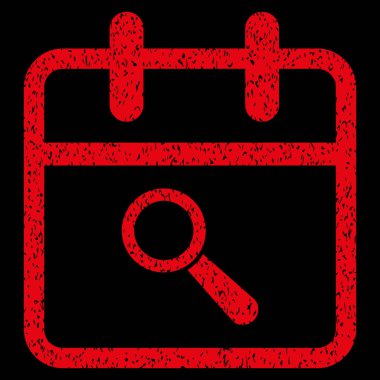 Denetim gün grenli doku simgesi