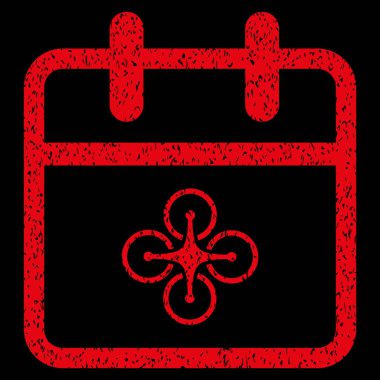 Drone gün grenli doku simgesi