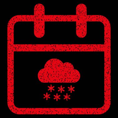 Kar gün grenli doku simgesi