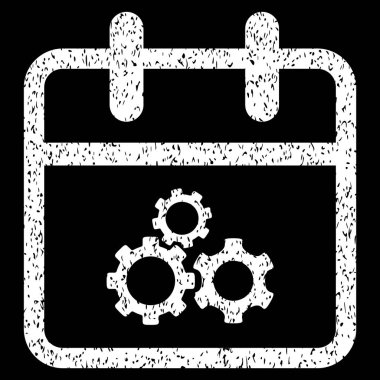 Mekanik gün grenli doku simgesi