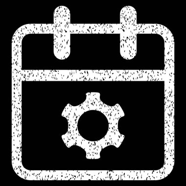 Hizmet gün grenli doku simgesi