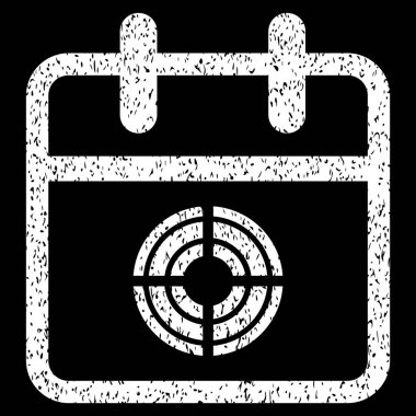 Hedef gün grenli doku simgesi