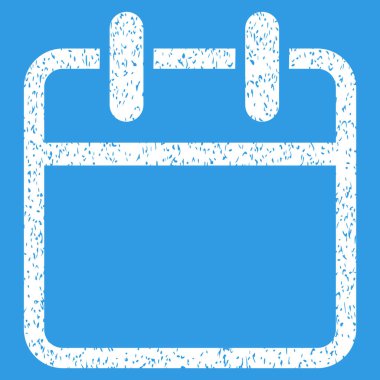 Takvim sayfası grenli doku simgesi