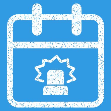 Acil durum gün grenli doku simgesi