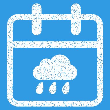 Yağmurlu bir gün grenli doku simgesi