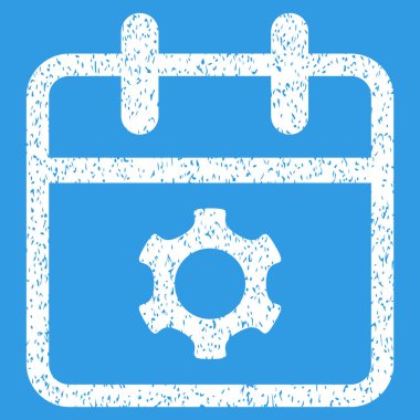 Hizmet gün grenli doku simgesi