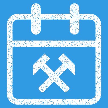 Çalışma günü grenli doku simgesi