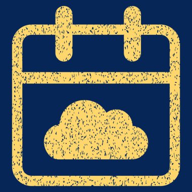 Bulutlu gün grenli doku simgesi