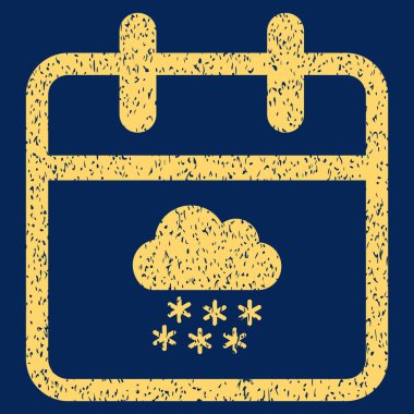 Kar gün grenli doku simgesi