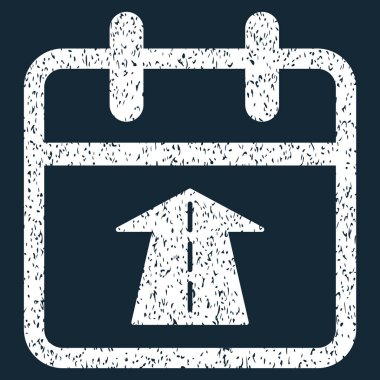 Gelecekteki gün grenli doku simgesi