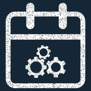 Mekanik gün grenli doku simgesi