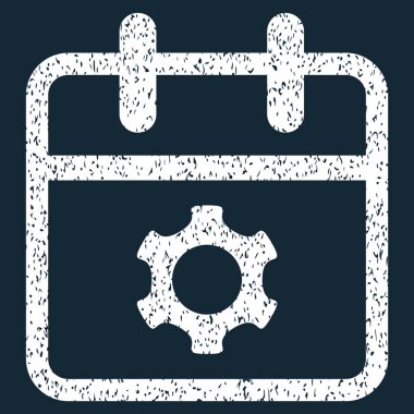 Hizmet gün grenli doku simgesi