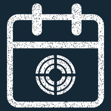 Hedef gün grenli doku simgesi