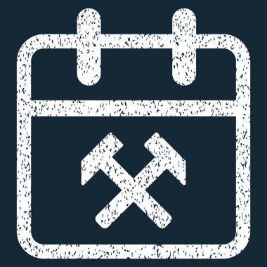 Çalışma günü grenli doku simgesi