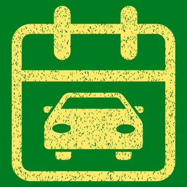 Araba gün grenli doku simgesi