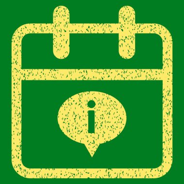 Gün bilgi grenli doku simgesi