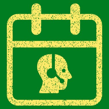 Operatör gün grenli doku simgesi