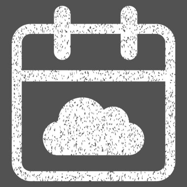 Bulutlu gün grenli doku simgesi