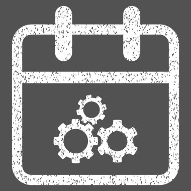 Mekanik gün grenli doku simgesi
