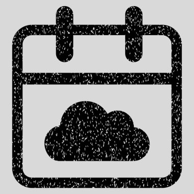 Bulutlu gün grenli doku simgesi