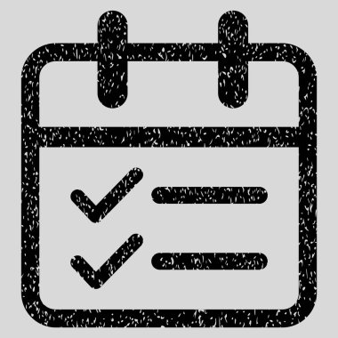 Gün görevleri grenli doku simgesi