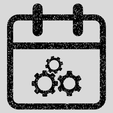 Mekanik gün grenli doku simgesi