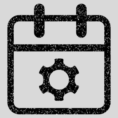 Hizmet gün grenli doku simgesi