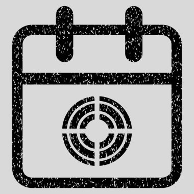 Hedef gün grenli doku simgesi