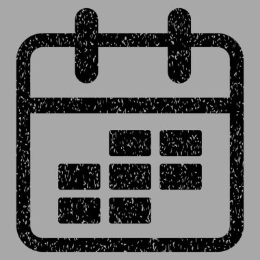 Takvim ay grenli doku simgesi