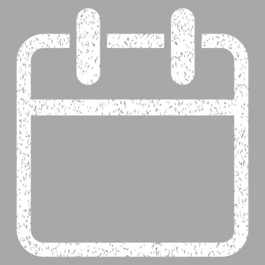 Takvim sayfası grenli doku simgesi
