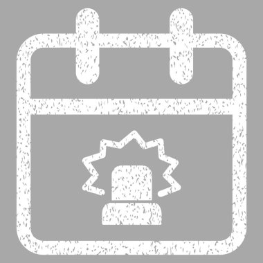 Acil durum gün grenli doku simgesi