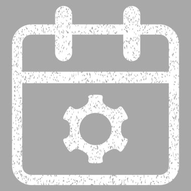 Hizmet gün grenli doku simgesi