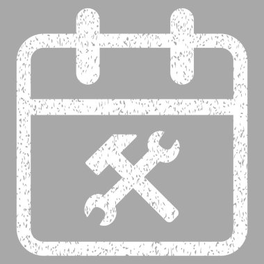 Çalışma günü grenli doku simgesi