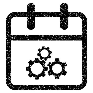 Mekanik gün grenli doku simgesi