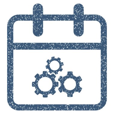 Mekanik gün grenli doku simgesi