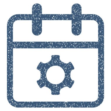 Hizmet gün grenli doku simgesi