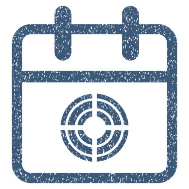 Hedef gün grenli doku simgesi