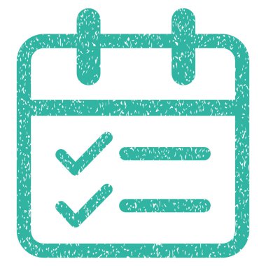 Gün görevleri grenli doku simgesi