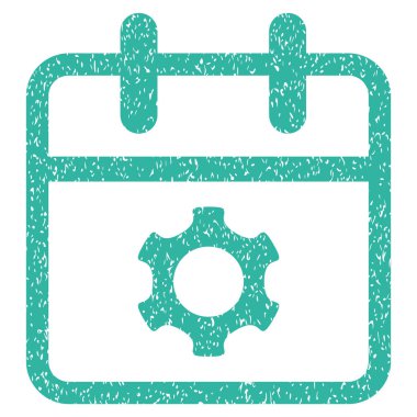 Hizmet gün grenli doku simgesi