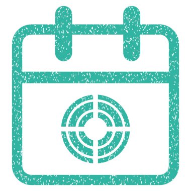 Hedef gün grenli doku simgesi