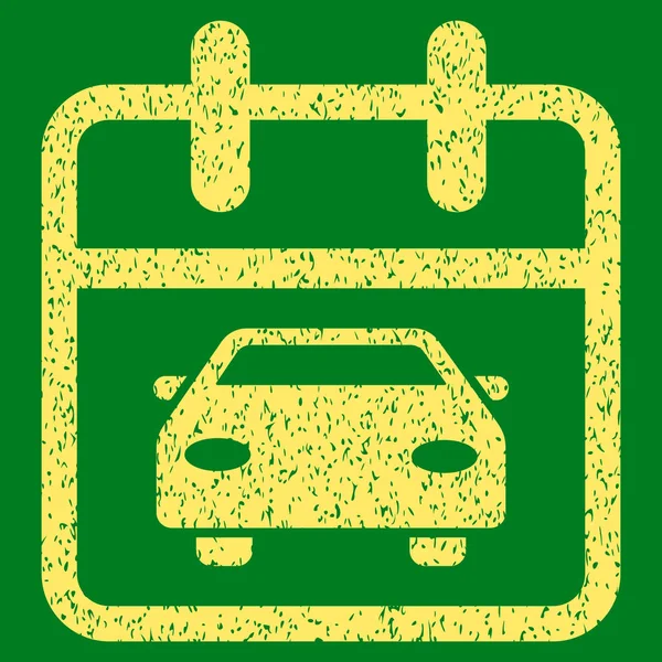 Dia do carro Grainy Texture Icon — Vetor de Stock