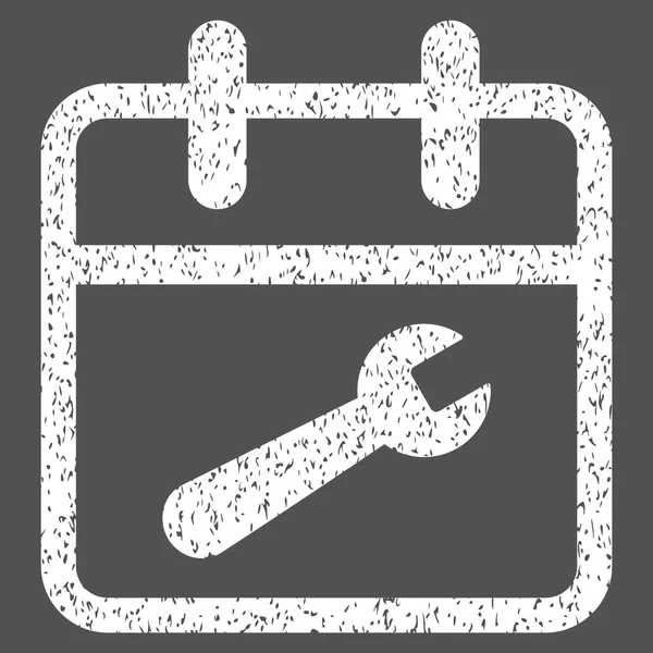 Hizmet gün grenli doku simgesi