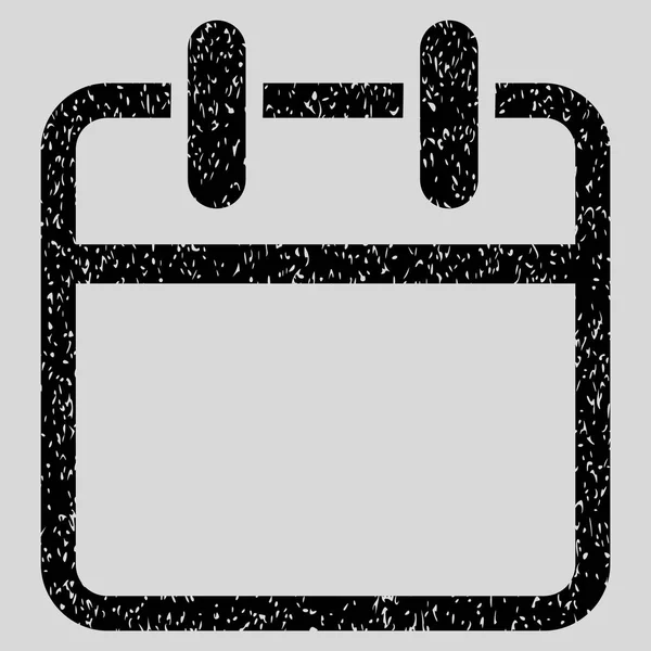Takvim sayfası grenli doku simgesi — Stok Vektör