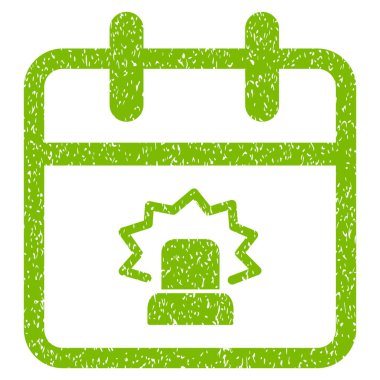 Acil durum gün grenli doku simgesi