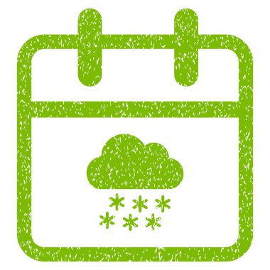 Kar gün grenli doku simgesi