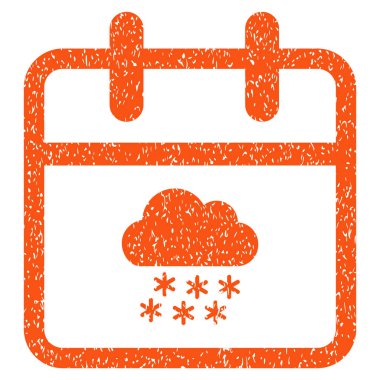 Kar gün grenli doku simgesi