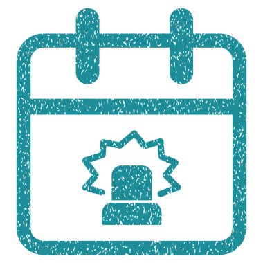 Acil durum gün grenli doku simgesi