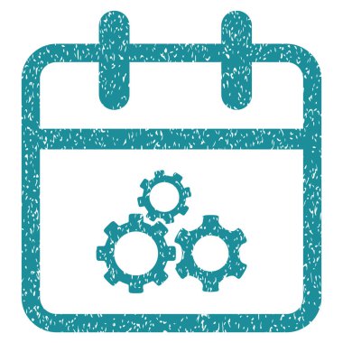 Mekanik gün grenli doku simgesi