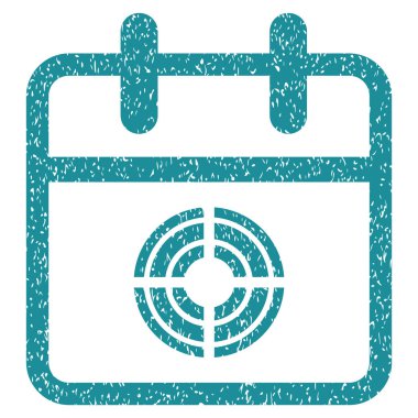 Hedef gün grenli doku simgesi