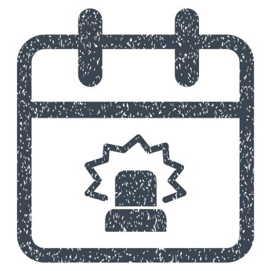 Acil durum gün grenli doku simgesi